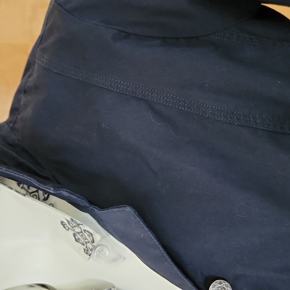 NWT Christopher and Banks chambray weight  cotton jacket - Picture 2 of 8